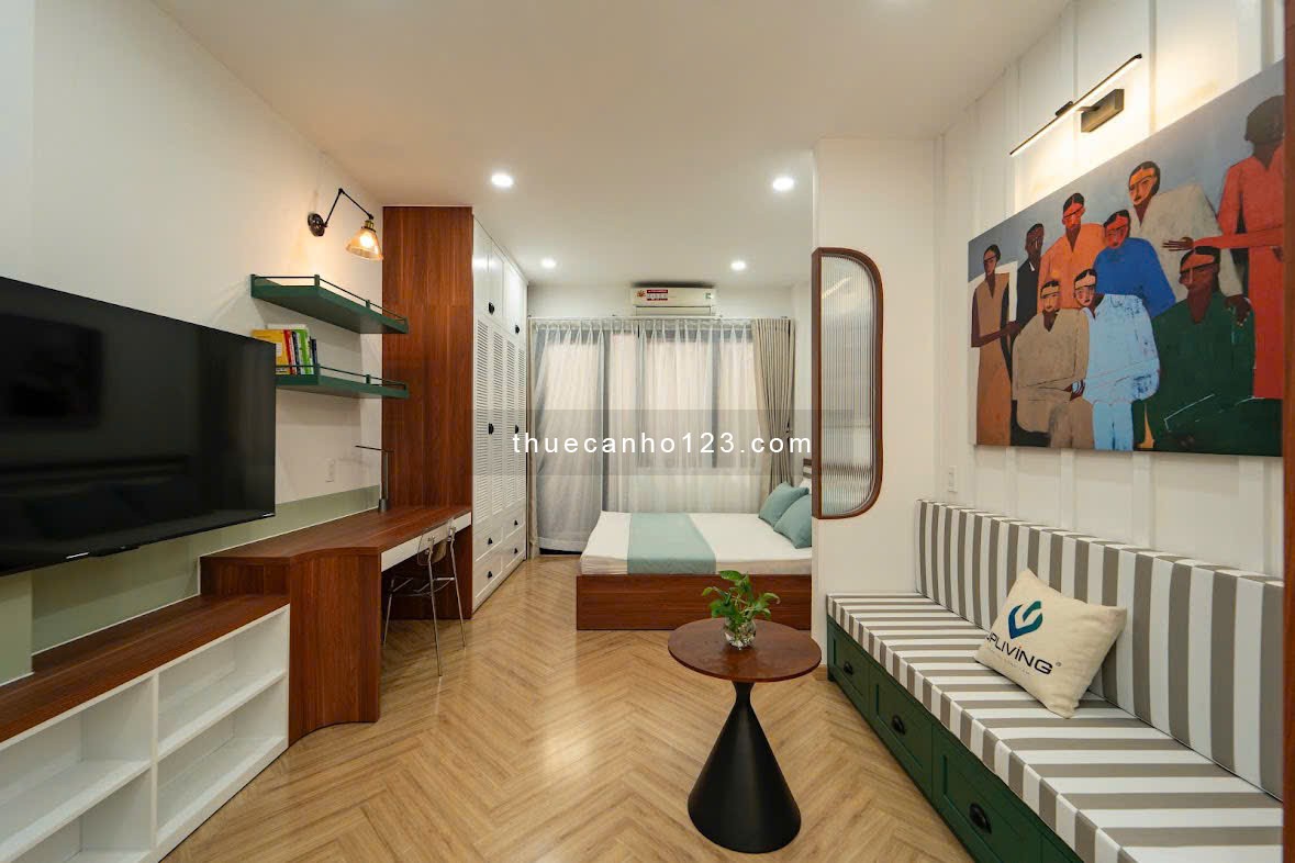 Studio mới decor lại, full nội thất cao cấp tại Quận 1