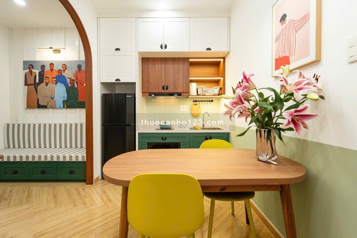 Studio mới decor lại, full nội thất cao cấp tại Quận 1