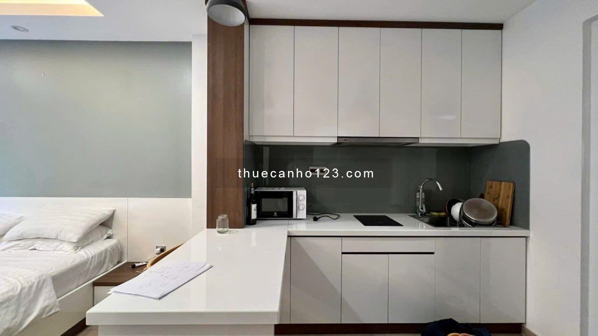Cho thuê studio view cửa sổ lớn thoáng, nhiều cây cối - Quận 2 Thảo Điền