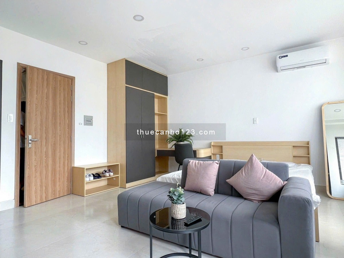 Studio căn hộ cao cấp tại Bình Thạnh - Máy giặt riêng