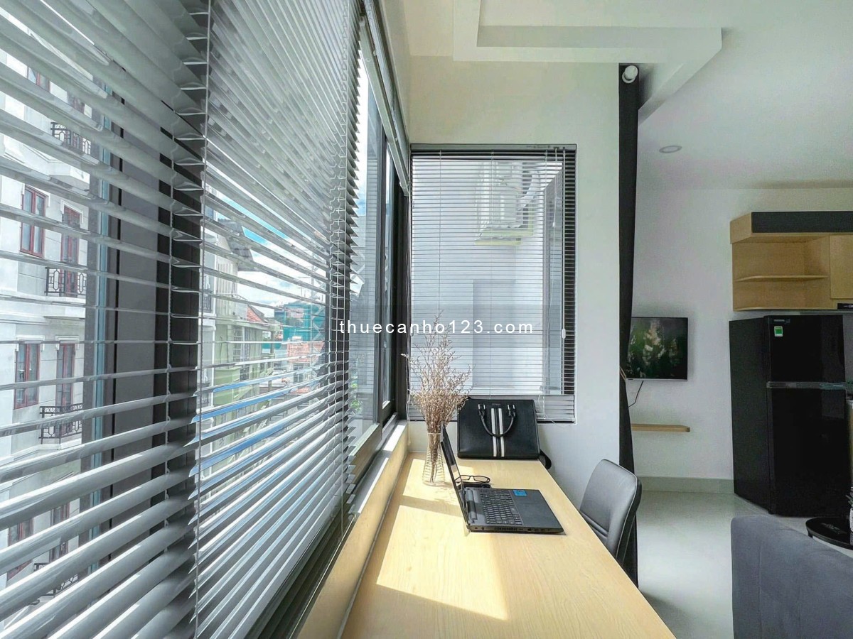 Studio căn hộ cao cấp tại Bình Thạnh - Máy giặt riêng