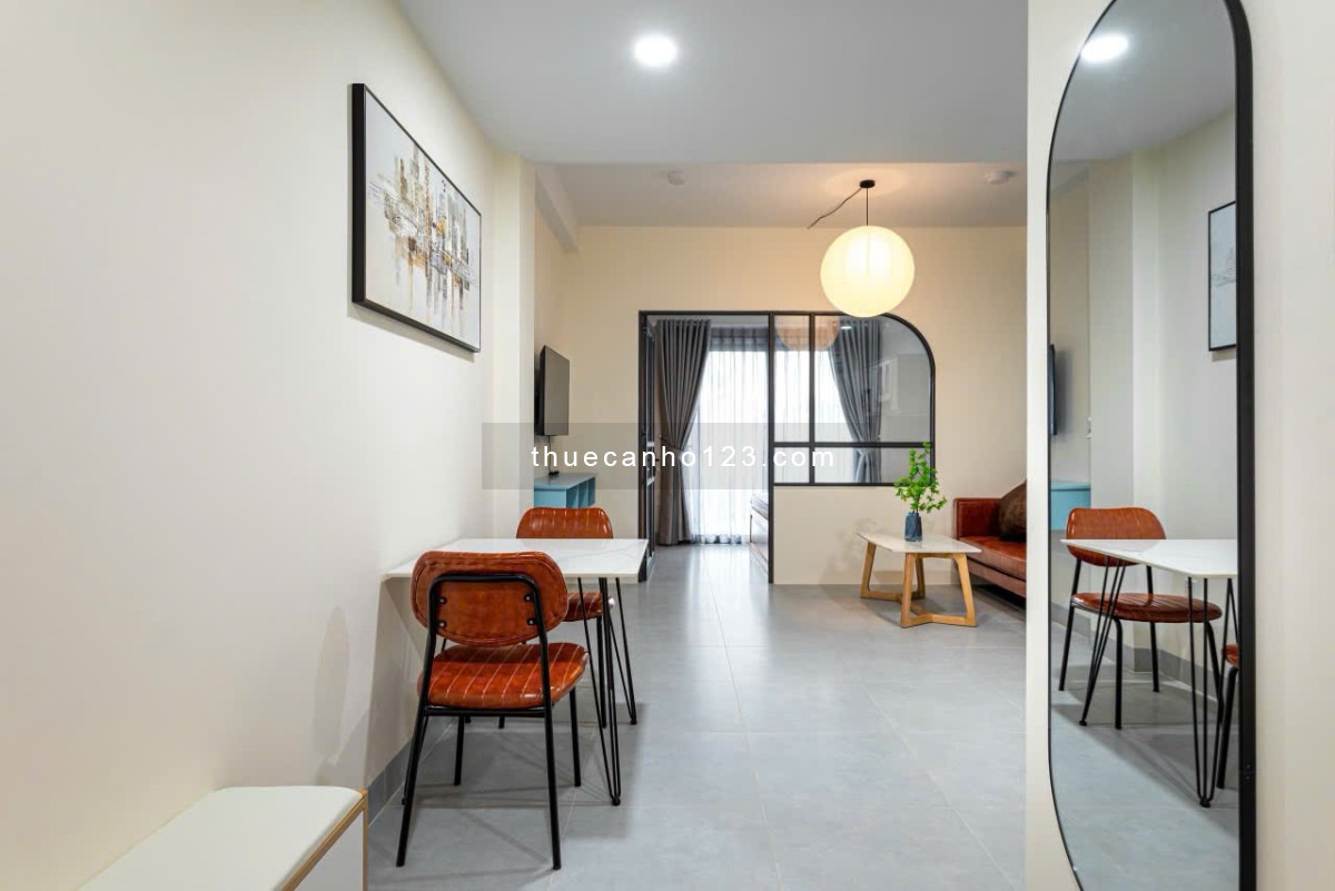 1 phòng ngủ, diện tích 30m² – Có bồn tắm – Quận 1.