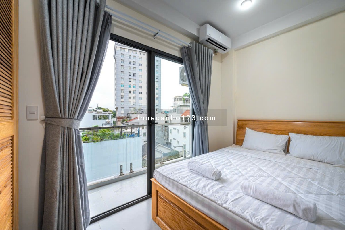 1 phòng ngủ, diện tích 30m² – Có bồn tắm – Quận 1.