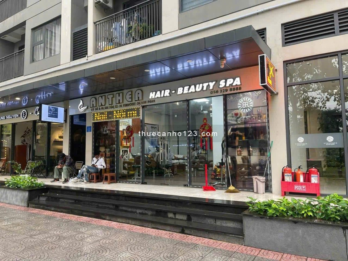 Cho thuê shop đế căn góc giá tốt Vinhomes Ocean Park