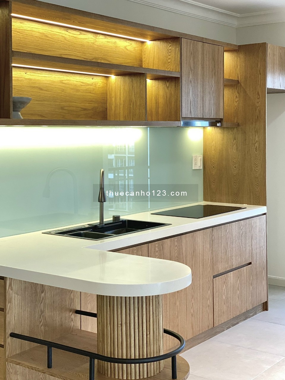 Thuê gấp CH Cantavil Q2, (75m2, 2pn, giá 13,5 tr/th) 2 ban công, TTTM sát bên, Free tiện ích