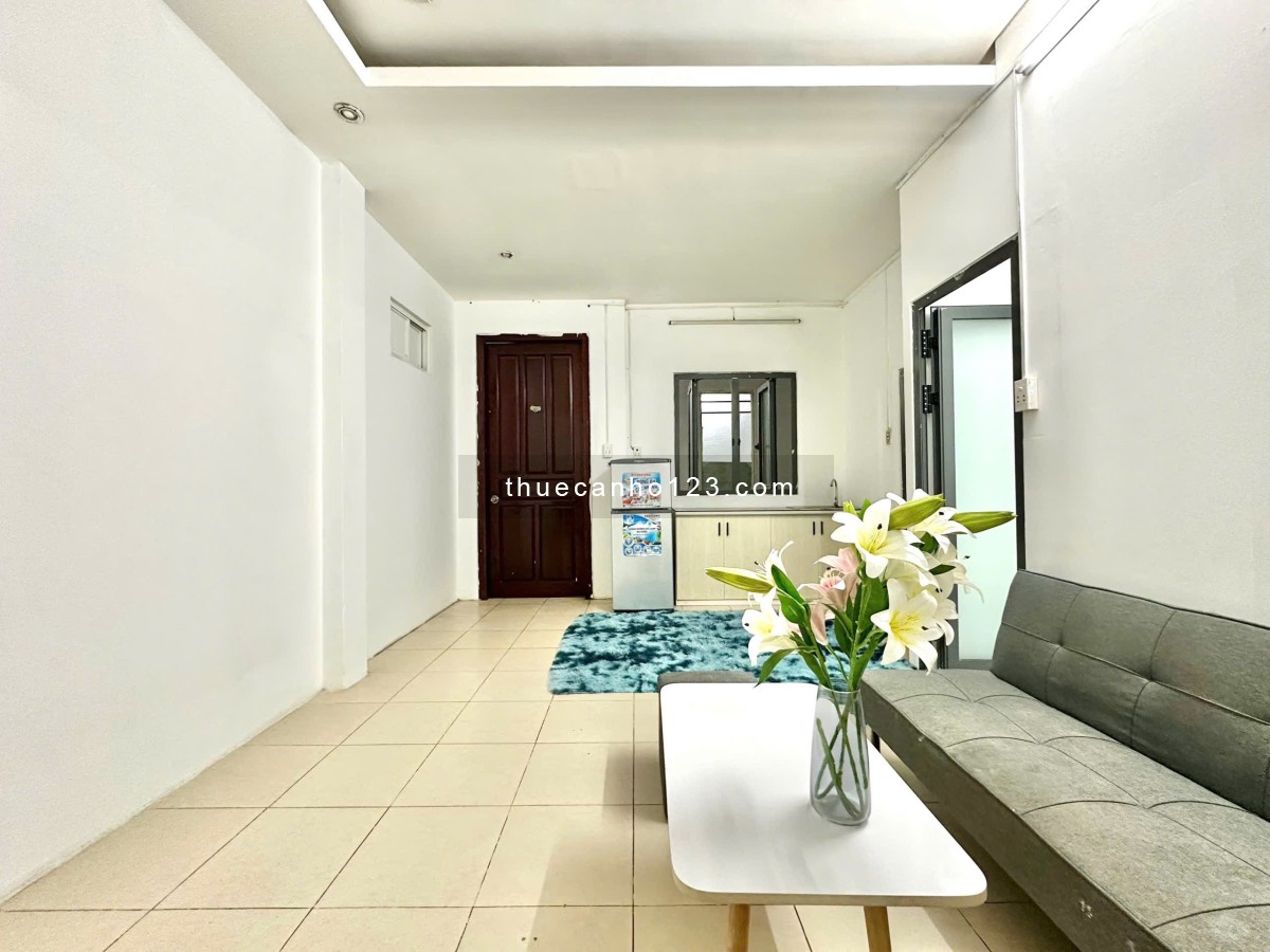 Cho thuê CHDV 1PN tách bếp full nội thất Hồng Hà, P.2, Tân Bình (gần CV Gia Định)