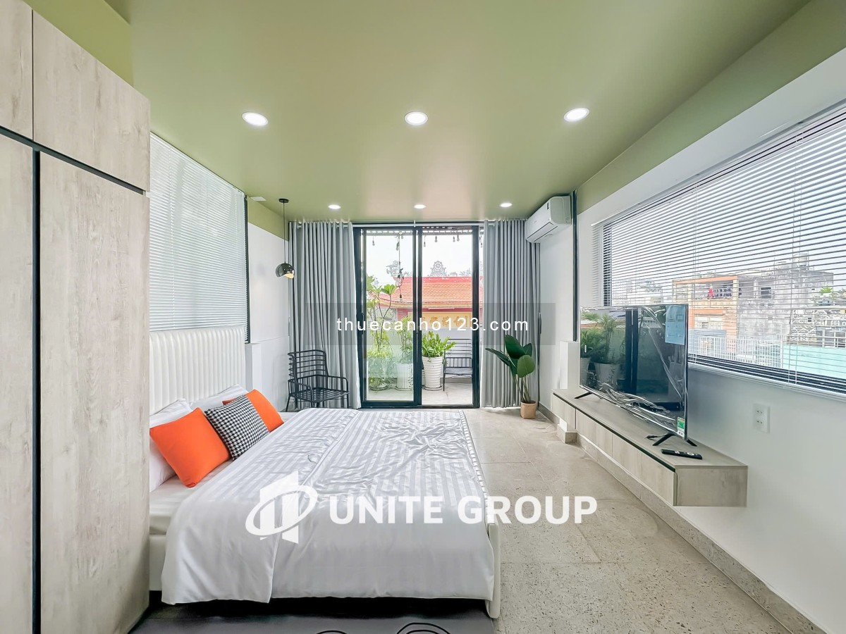 Cho thuê studio 45m², view đẹp thoáng – Ban công lớn – Phú Nhuận