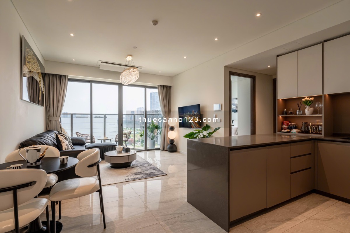 Siêu phẩm 2PN The Opera view sông SG full nội thất đẹp giá thuê cực tốt tại Metropole Thủ Thiêm
