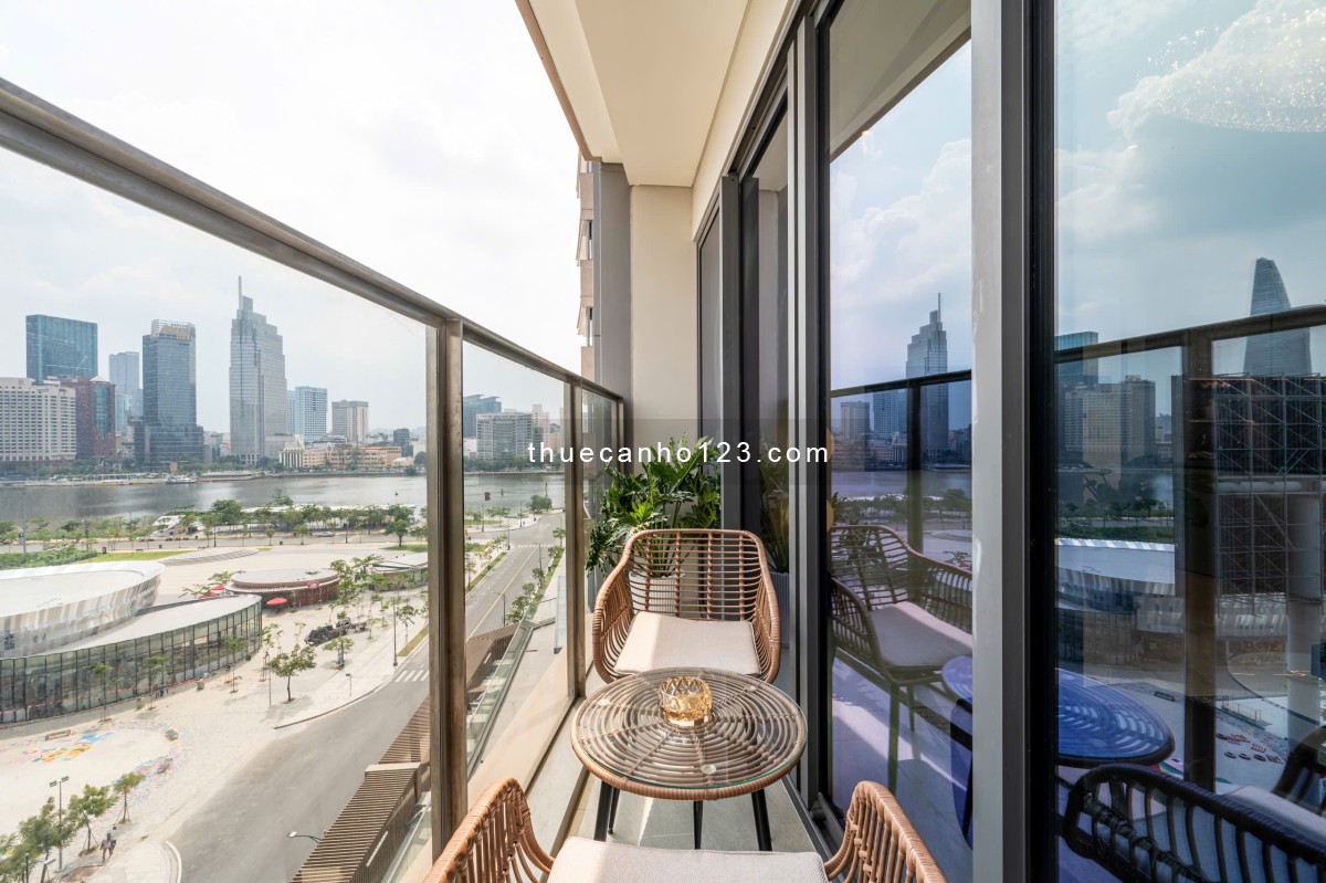 Siêu phẩm 2PN The Opera view sông SG full nội thất đẹp giá thuê cực tốt tại Metropole Thủ Thiêm