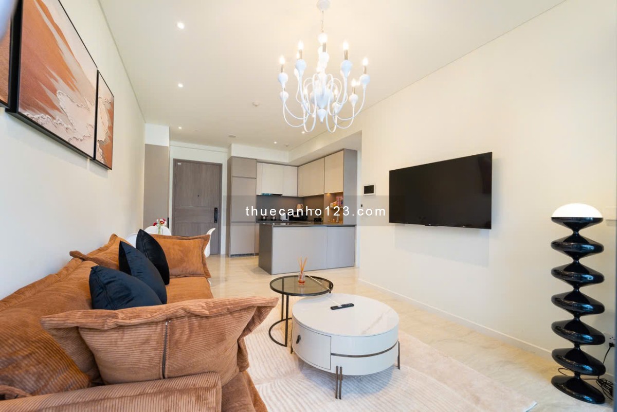 Cho thuê căn hộ 2PN Metropole Thủ Thiêm full nội thất đẹp view sông thành phố tầng cao