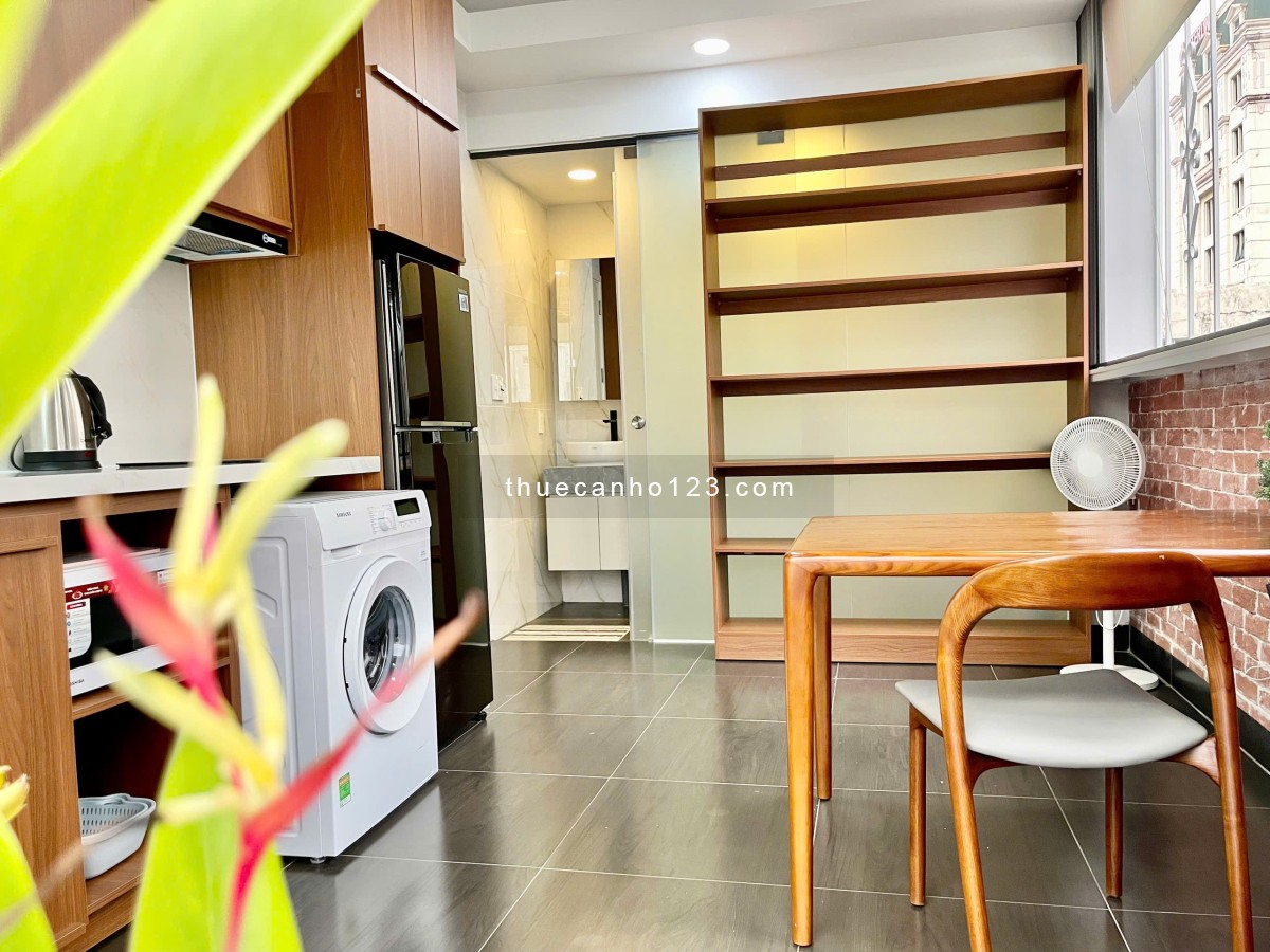 Chính chủ cho thuê layout 1 phòng ngủ view chill tại Đa Kao, Quận 1