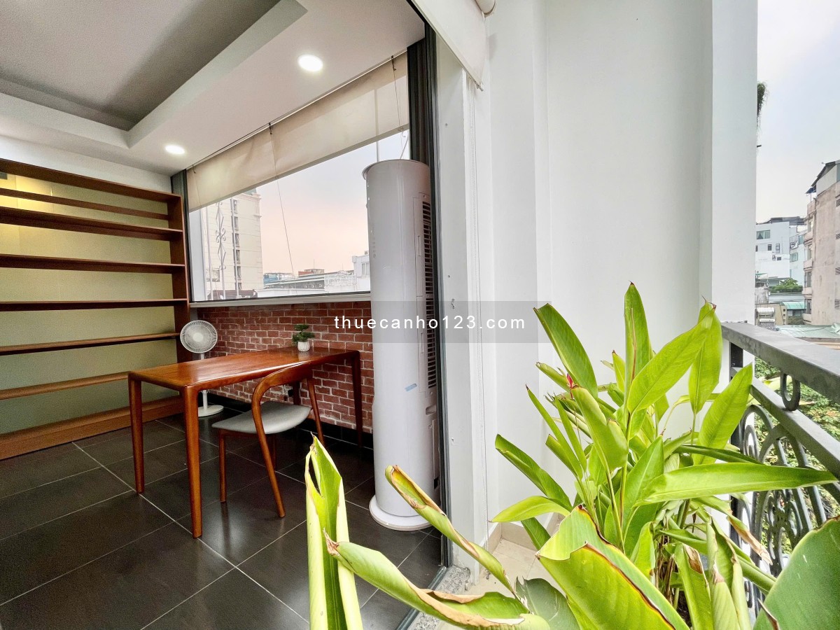 Chính chủ cho thuê layout 1 phòng ngủ view chill tại Đa Kao, Quận 1