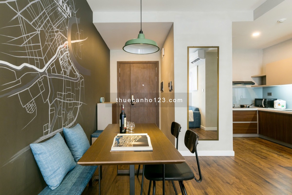 Giá siêu tốt nhà siêu đẹp 2 Phòng Ngủ Sài Gòn Royal Quận 4 cho thuê có thể ở liền