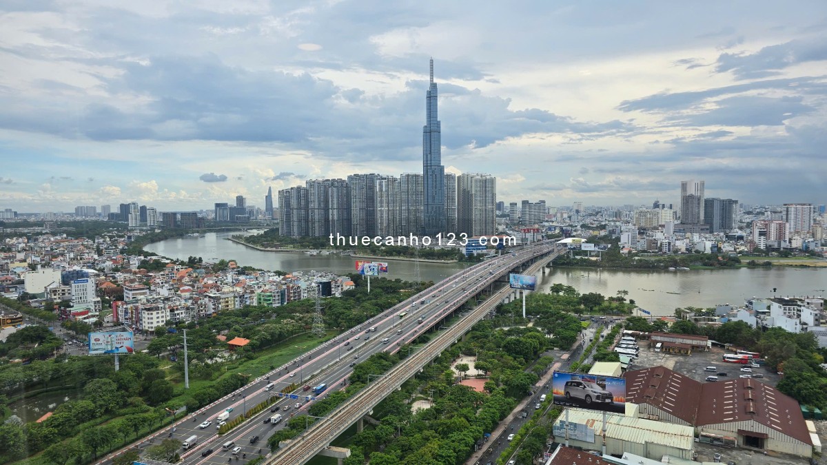 2PN 122,5M2 Thảo Điền Pearl cho thuê