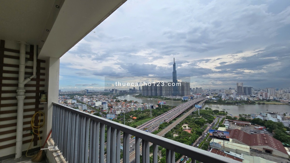 2PN 122,5M2 Thảo Điền Pearl cho thuê