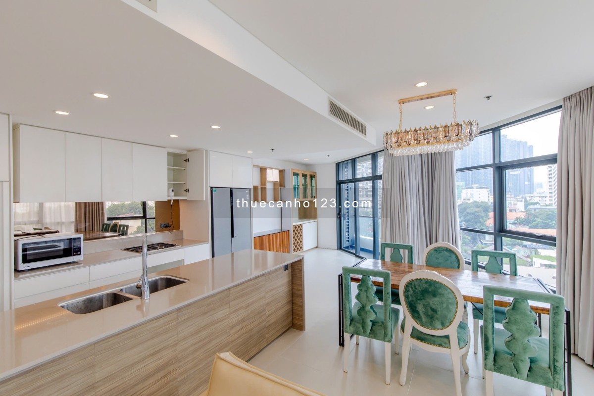 City Garden cho thuê 3 phòng ngủ, full nội thất, giá siêu tốt