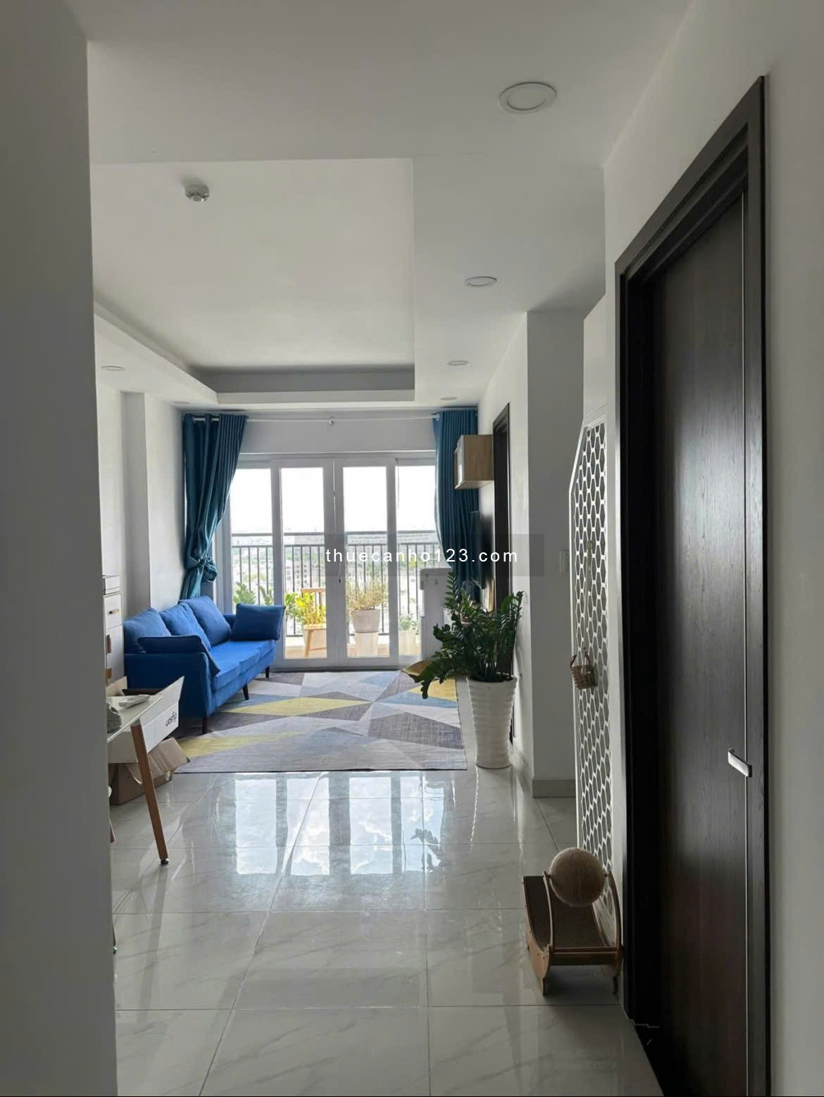 Chung cư Central Plaza, Phạm Văn Hai, TB, NT, 68m2, 2PN, 2WC, 14tr/th.