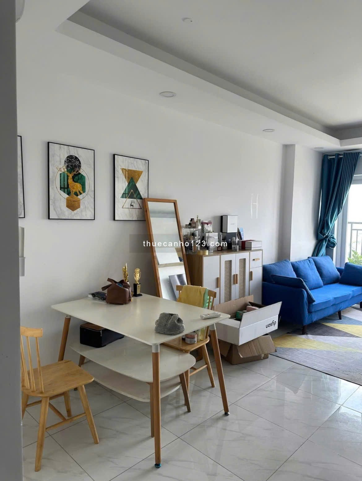 Chung cư Central Plaza, Phạm Văn Hai, TB, NT, 68m2, 2PN, 2WC, 14tr/th.