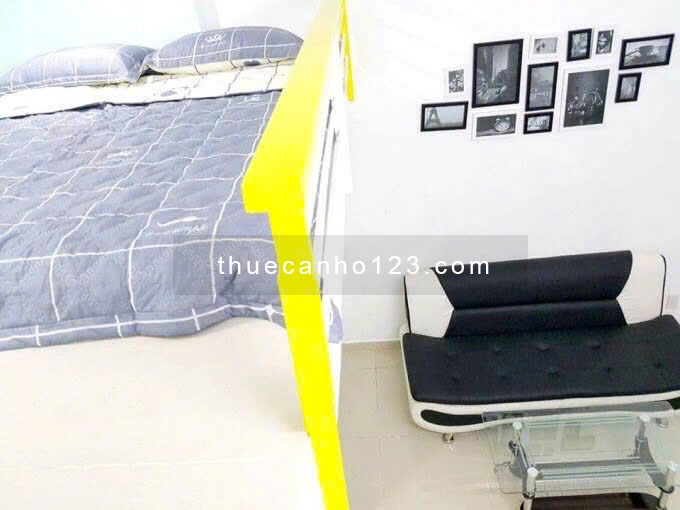 Căn hộ dịch vụ mini cao cấp trung tâm Q.1 – Đầy đủ tiện nghi, dọn vào ở ngay