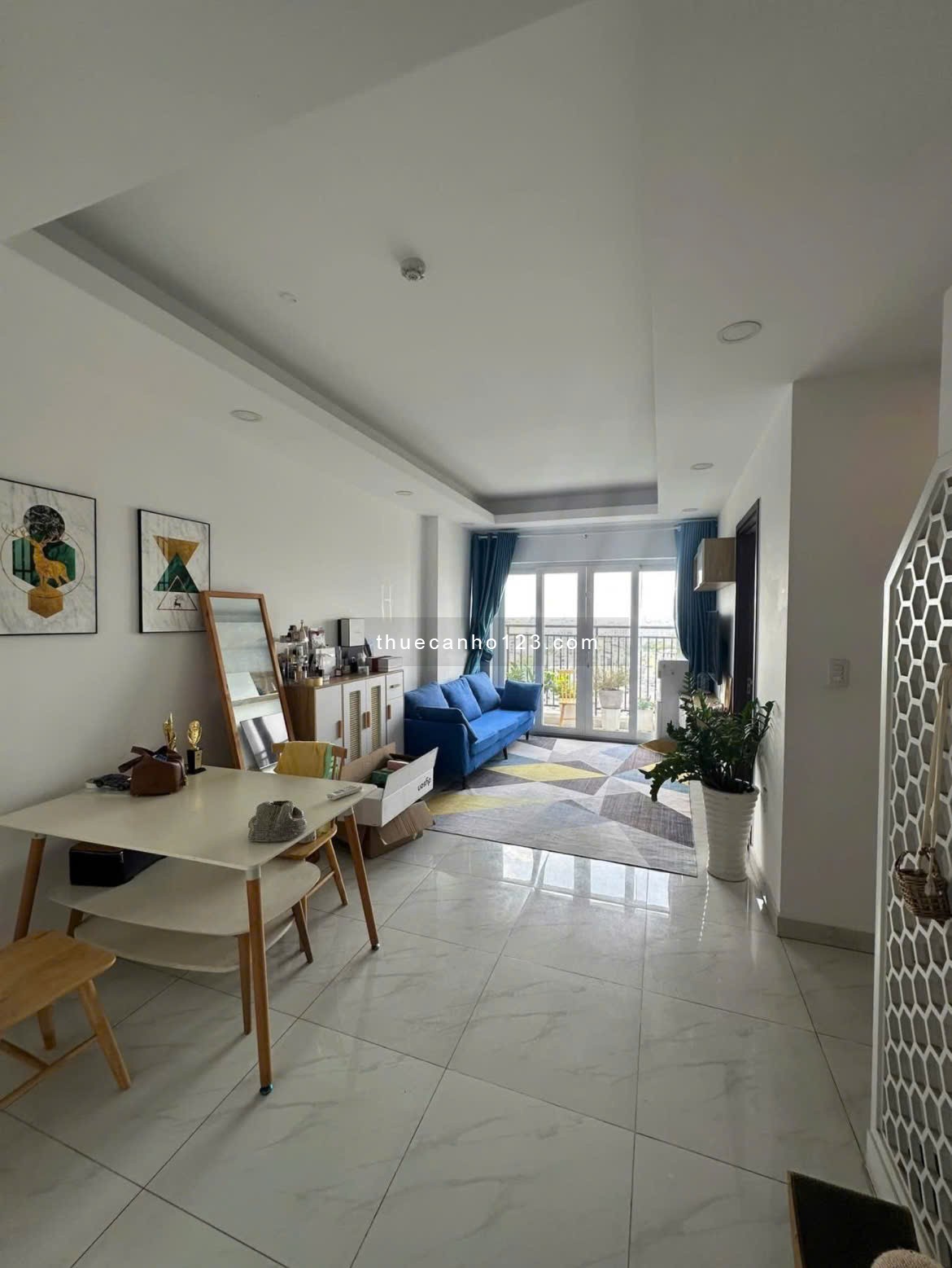 Chung cư Central Plaza, Phạm Văn Hai, TB, NT, 68m2, 2PN, 2WC, 14tr/th.