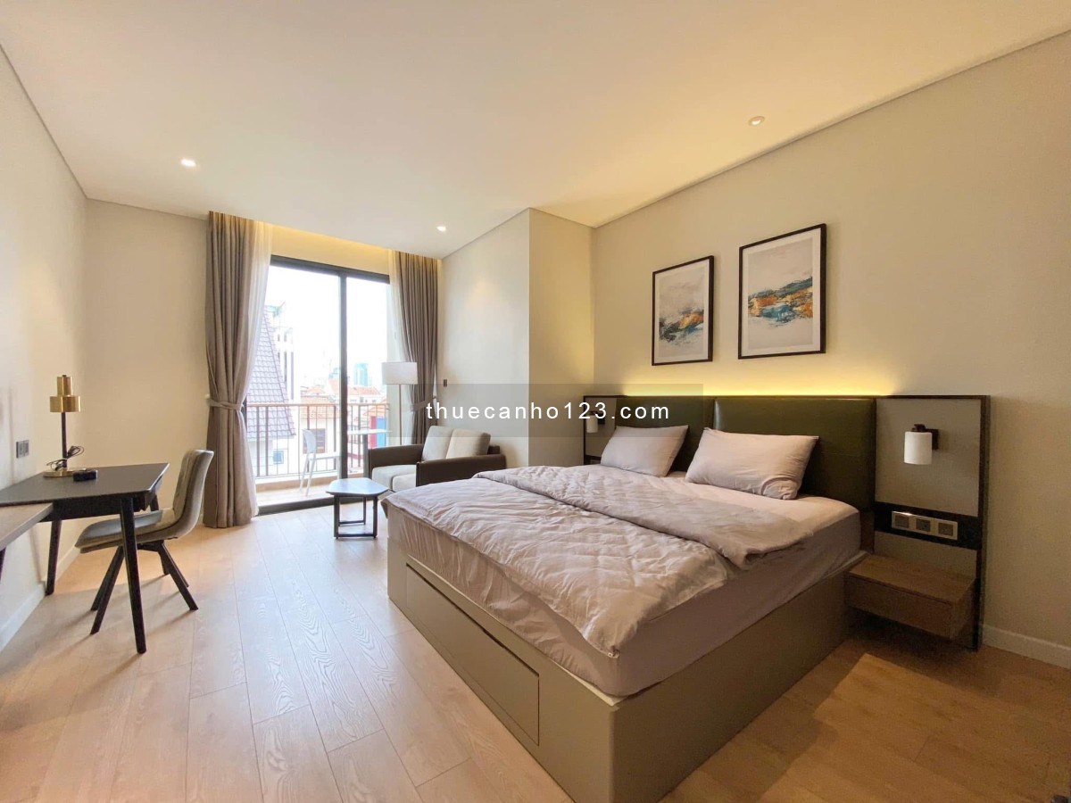 Cho Thuê Căn Hộ Cao Cấp Ngay Sư Vạn Hạnh Ban Công Full Nội Thất