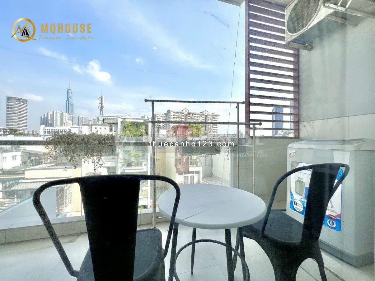 Cho Thuê Căn Hộ 1 Phòng Ngủ - Ban Công - Ngay Cầu Thị Nghè - Landmark 81 - Cầu Bason - Khu Phố Nhật