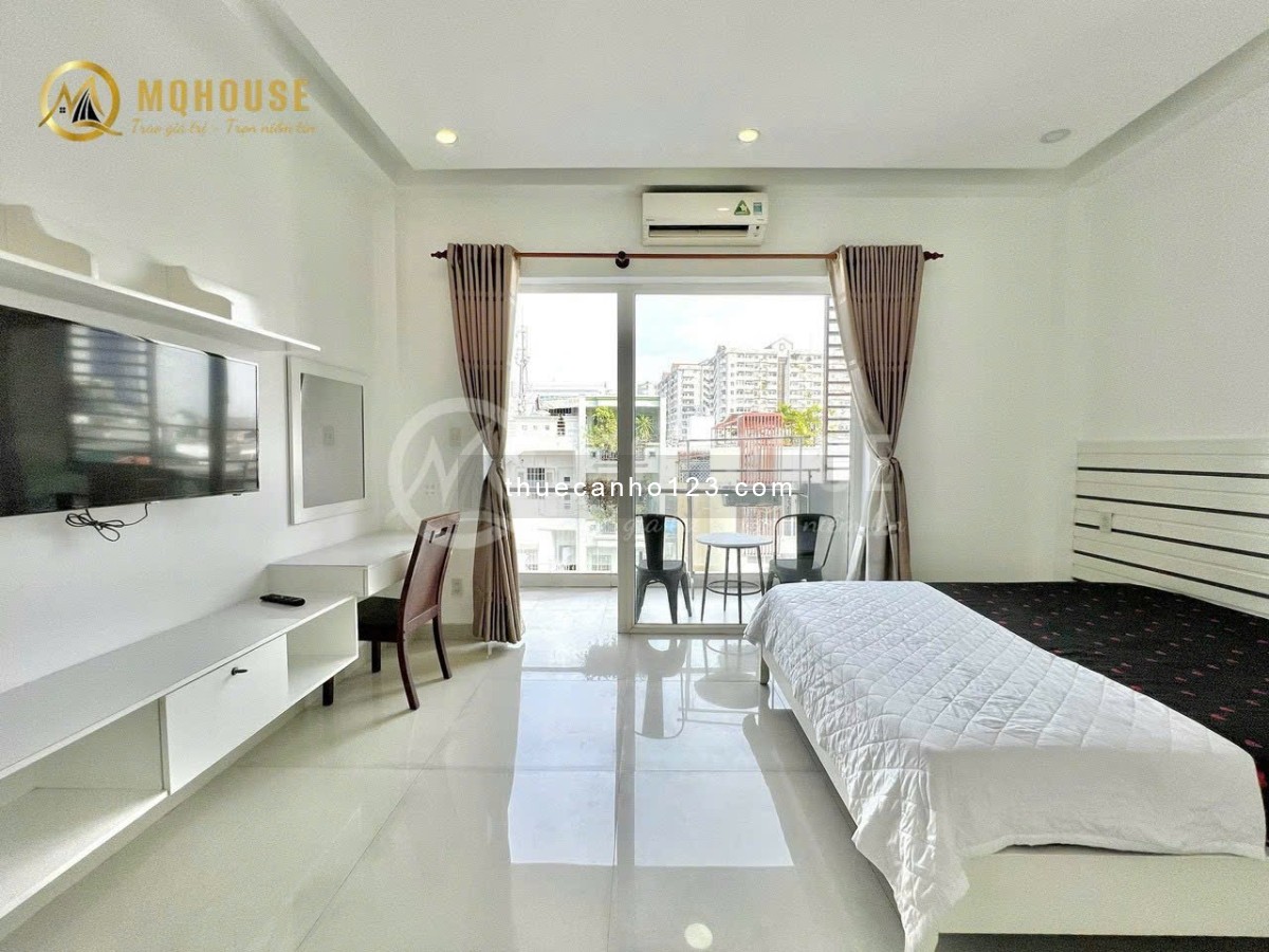 Cho Thuê Căn Hộ 1 Phòng Ngủ - Ban Công - Ngay Cầu Thị Nghè - Landmark 81 - Cầu Bason - Khu Phố Nhật