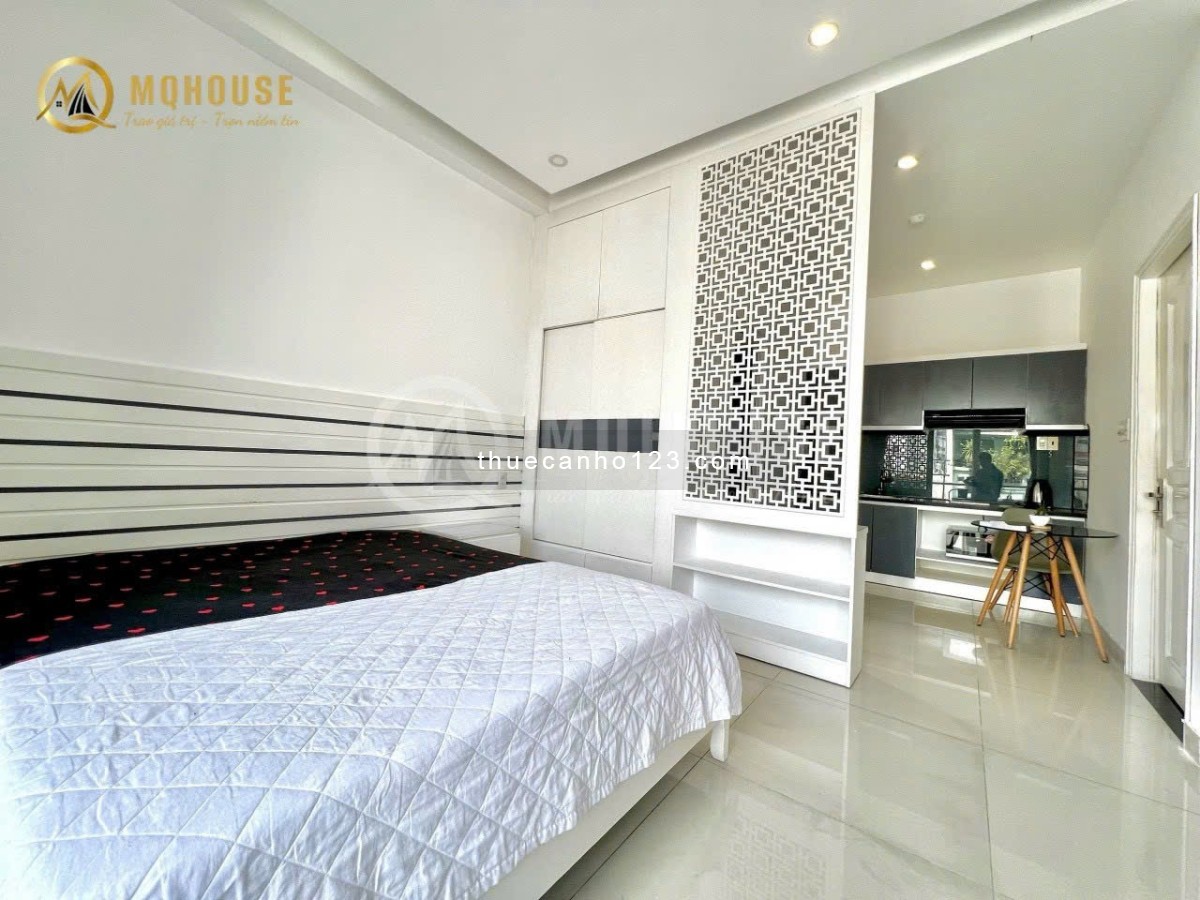 Cho Thuê Căn Hộ 1 Phòng Ngủ - Ban Công - Ngay Cầu Thị Nghè - Landmark 81 - Cầu Bason - Khu Phố Nhật