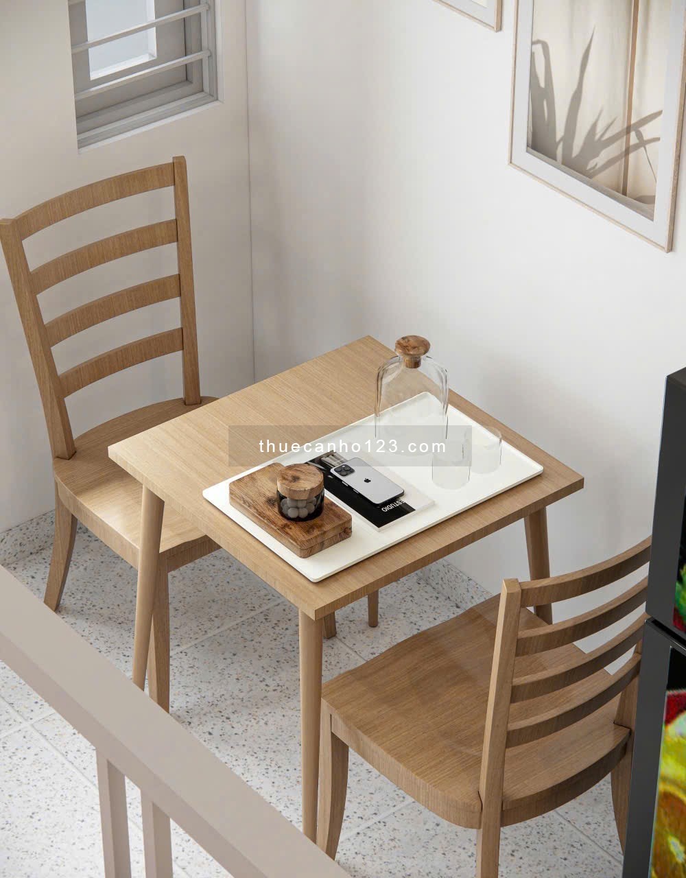 Khai trương căn hộ Duplex, Mới 100%, Ban công, cửa sổ. Gần ngã tư Hàng Xanh
