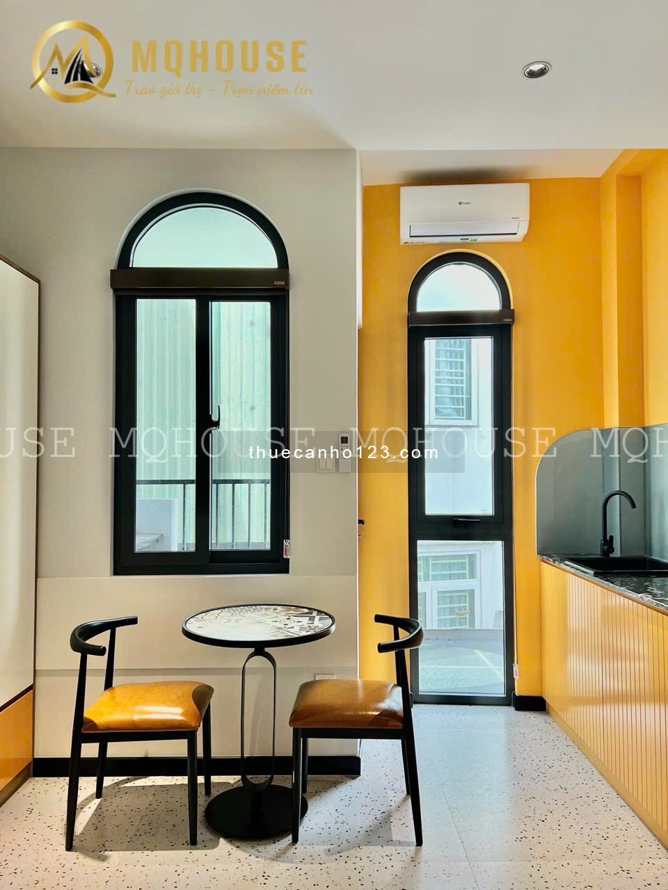 Khai trương căn hộ studio ban công – Gần vòng xoay Lăng Cha Cả – Nhà ga T3 – Quận Tân Bình