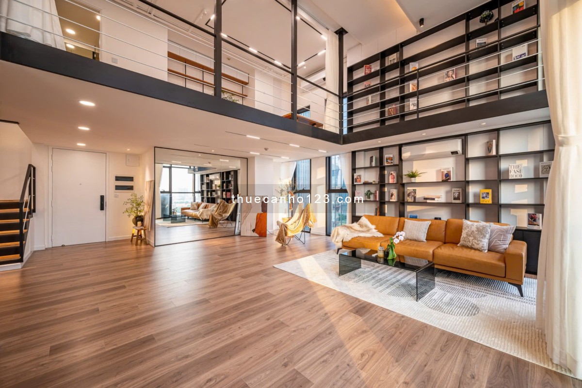 THE GALLERIA CHO THUÊ LOFT PENTHOUSE 3PN ĐẦY ĐỦ NỘI THẤT, TẦNG CAO