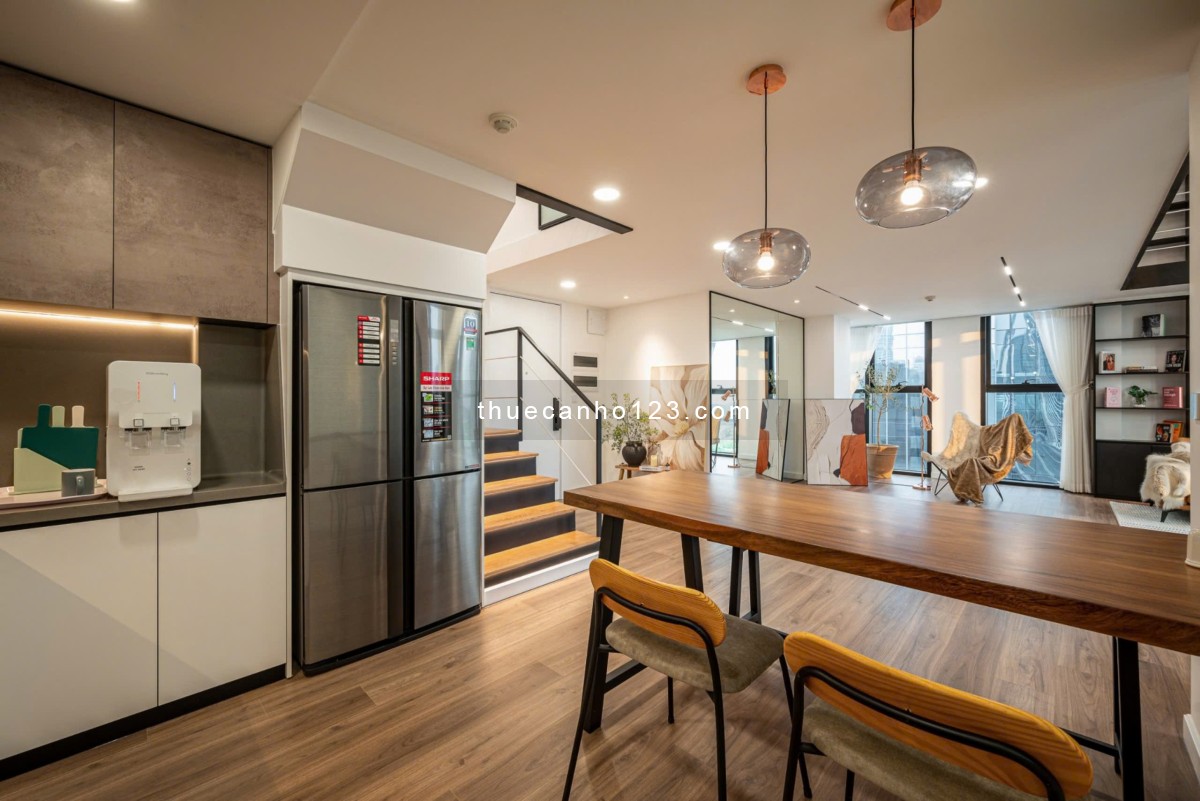 THE GALLERIA CHO THUÊ LOFT PENTHOUSE 3PN ĐẦY ĐỦ NỘI THẤT, TẦNG CAO