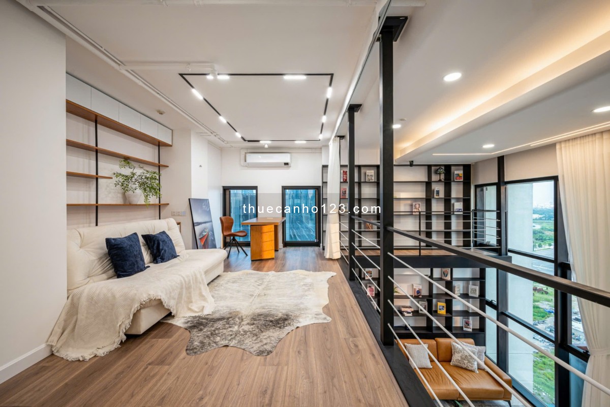 THE GALLERIA CHO THUÊ LOFT PENTHOUSE 3PN ĐẦY ĐỦ NỘI THẤT, TẦNG CAO