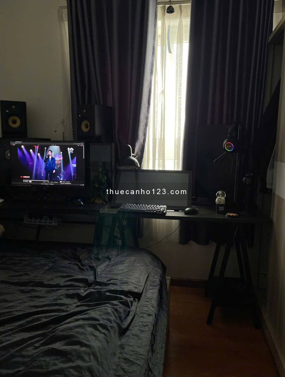 Chung cư Ruby, 2A Nguyễn Sỹ Sách, TB: 2p ngủ, full NT, 10tr/th