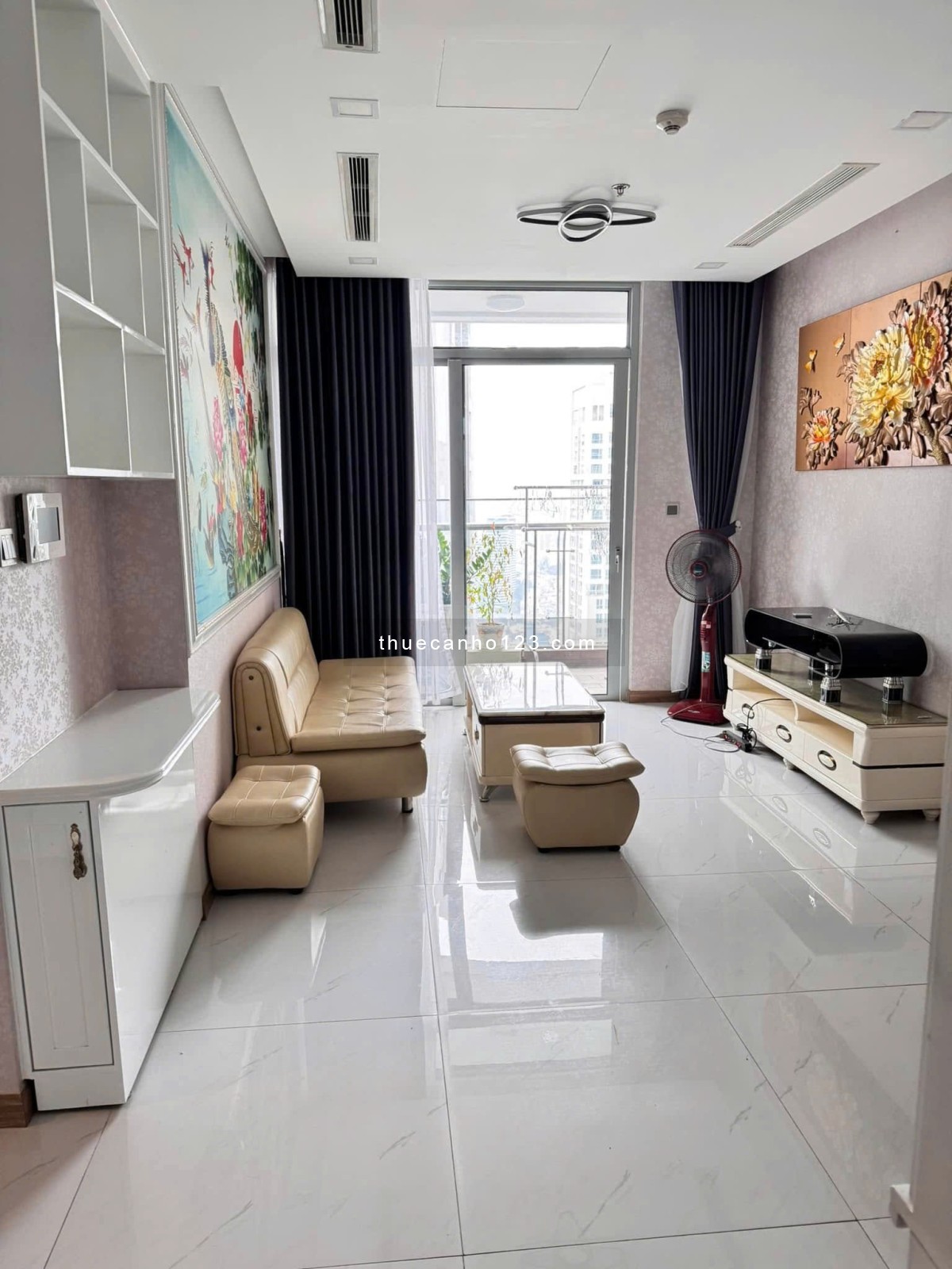 Căn hộ chung cư Carillon 5, Tân Phú: 93m2, 3p ngủ, NT, giá 12.5tr