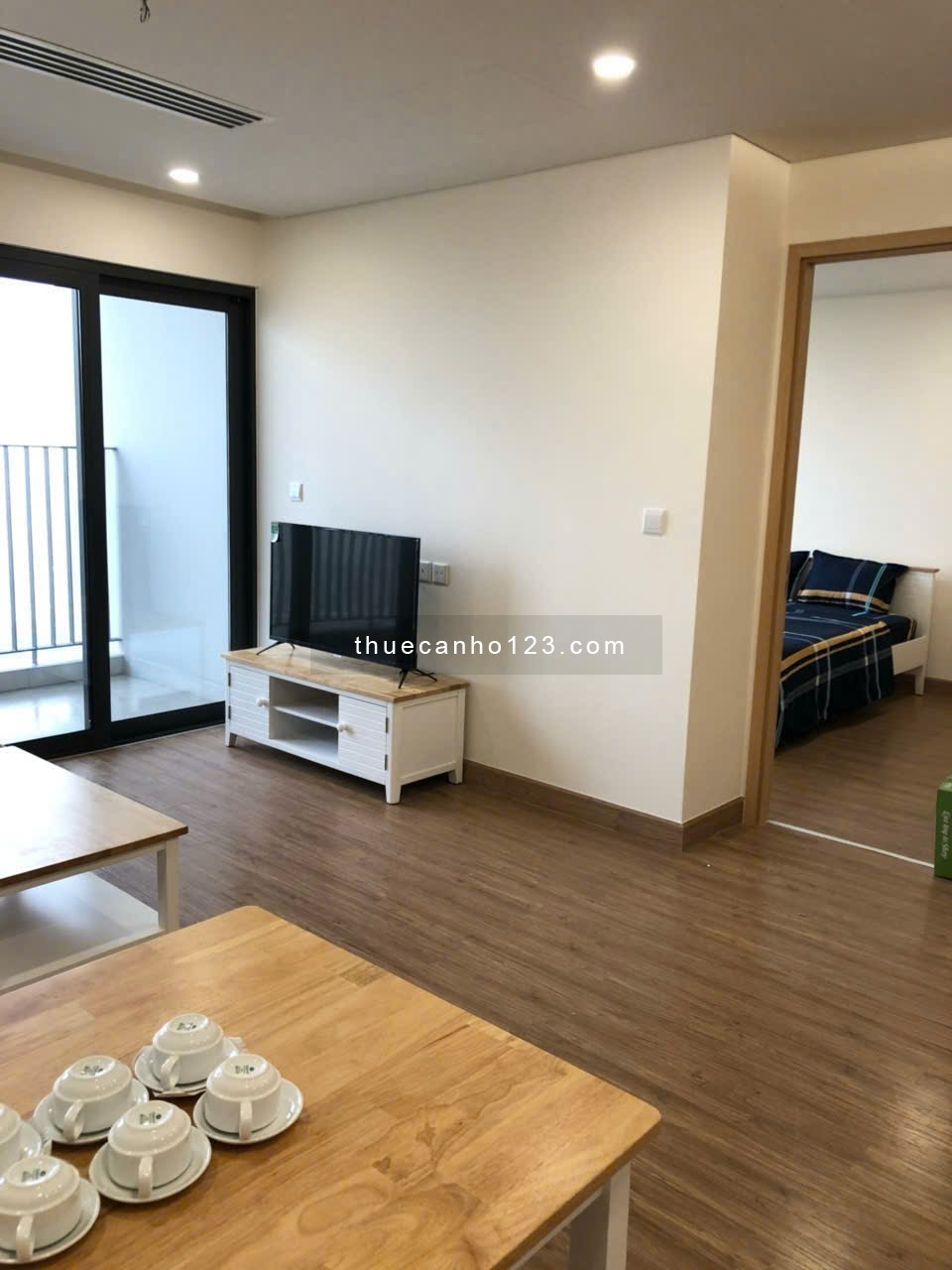 Cho thuê căn hộ 3 ngủ, full đồ Sky Park Cầu Giấy