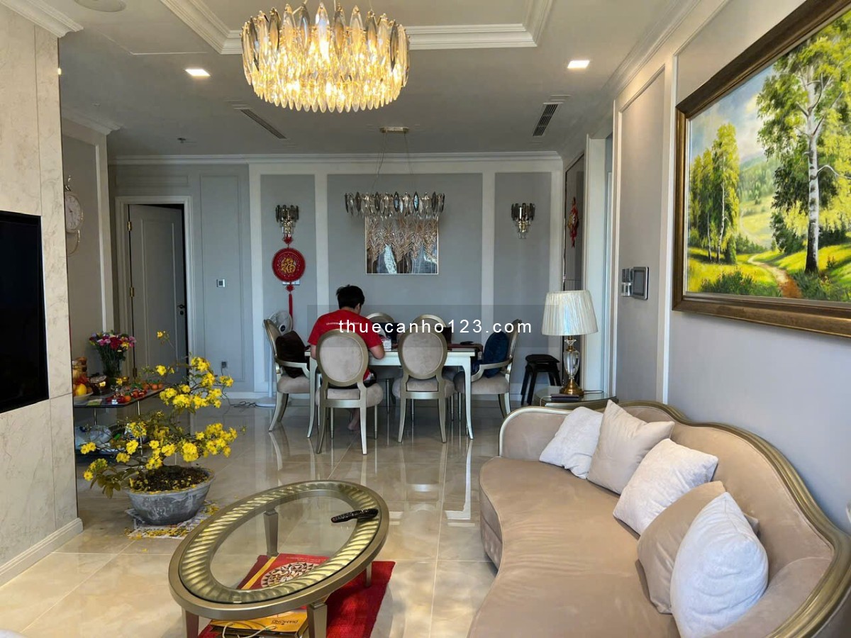 CHO THUÊ CĂN 3PN , 105m2 VINHOMES GOLDEN RIVER 38 TRIỆU