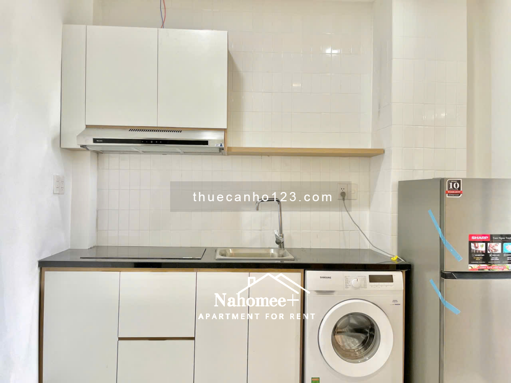 Căn hộ mới 1PN, balcon, sân thượng view ngắm thành phố, 40m² – Ngay vòng xoay Điện Biên Phủ, Quận 1