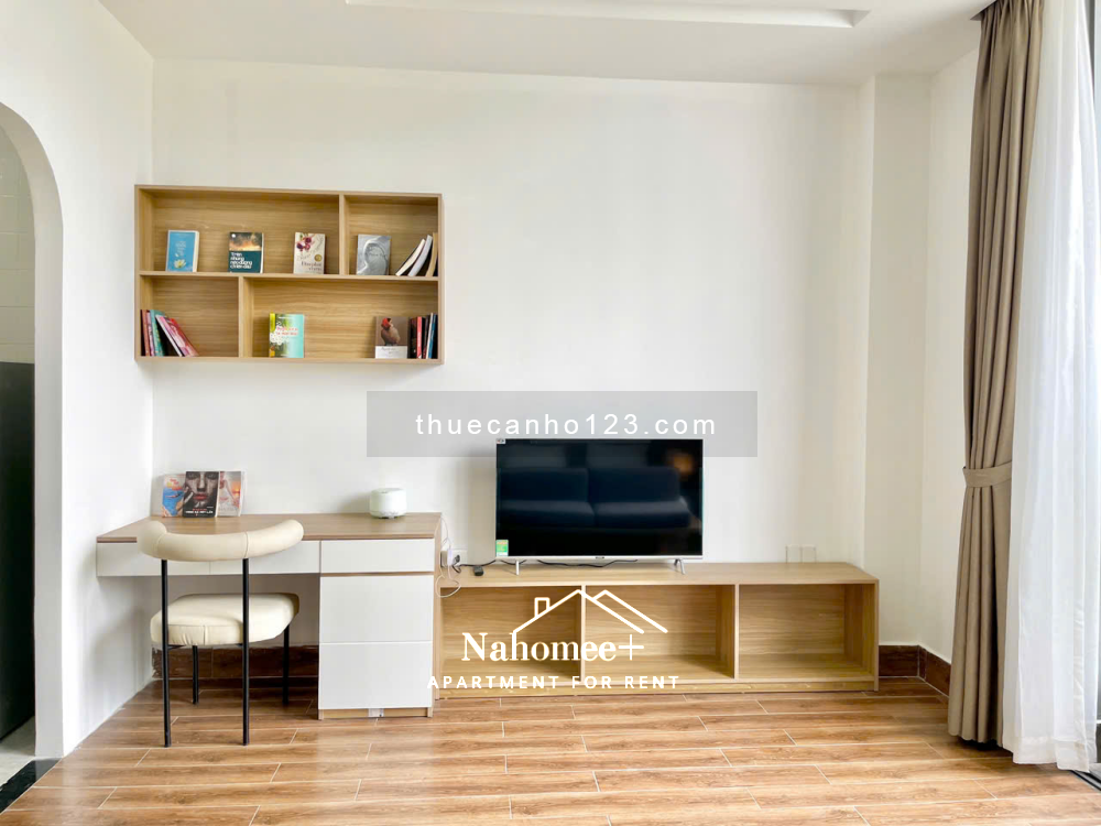 Căn hộ mới 1PN, balcon, sân thượng view ngắm thành phố, 40m² – Ngay vòng xoay Điện Biên Phủ, Quận 1