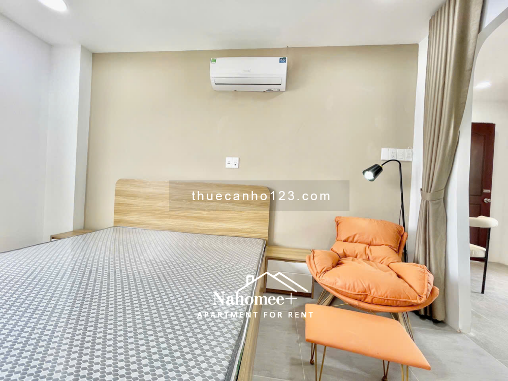 Căn hộ mới 1PN, balcon, sân thượng view ngắm thành phố, 40m² – Ngay vòng xoay Điện Biên Phủ, Quận 1