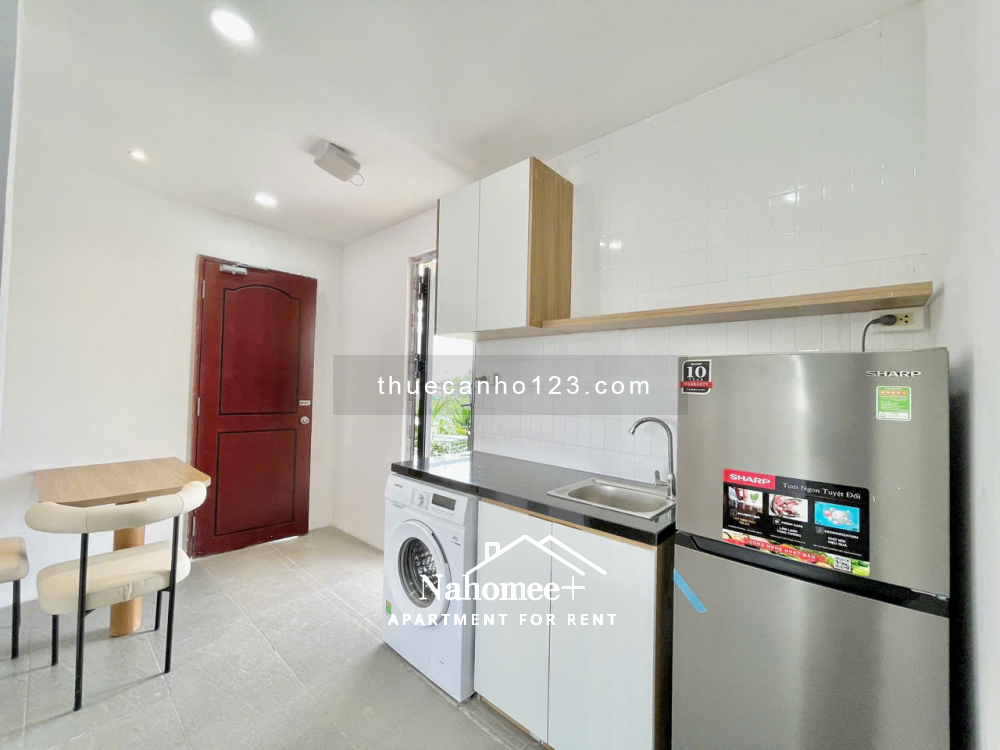 Căn hộ mới 1PN, balcon, sân thượng view ngắm thành phố, 40m² – Ngay vòng xoay Điện Biên Phủ, Quận 1