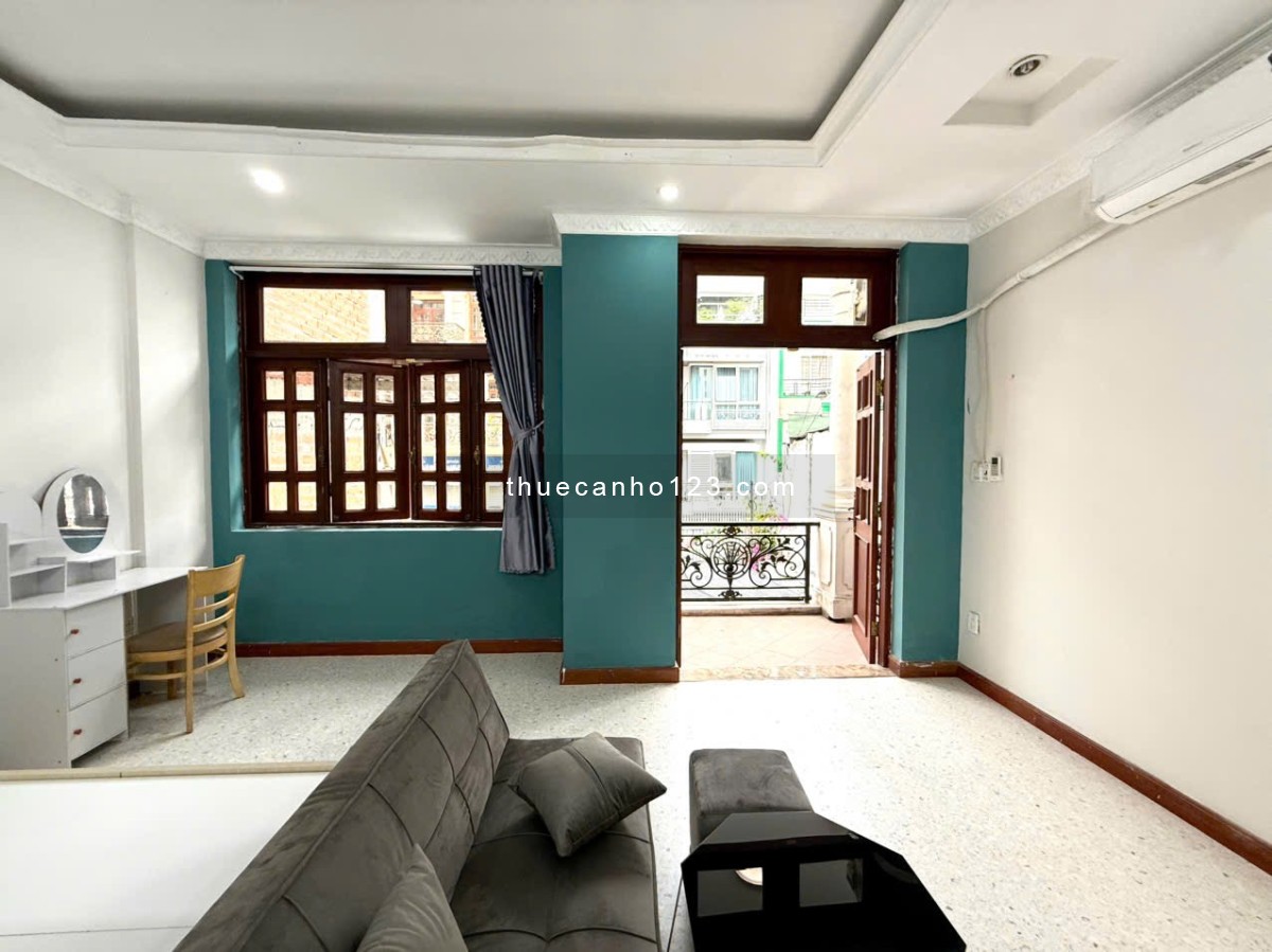 Căn hộ mini 40m2 có ban công rộng - tách bếp, có bồn tắm tại Bạch Đằng Tân Bình