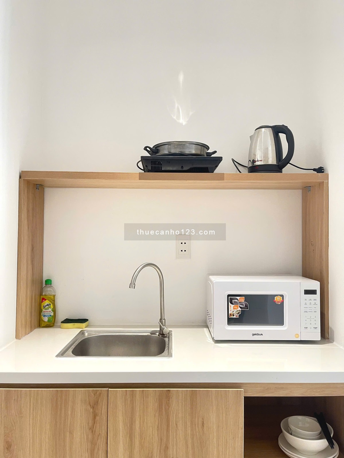 Căn hộ balcon/cửa sổ cực thoáng, 45m² – Cầu Bông - Lê Văn Duyệt - Bình Thạnh