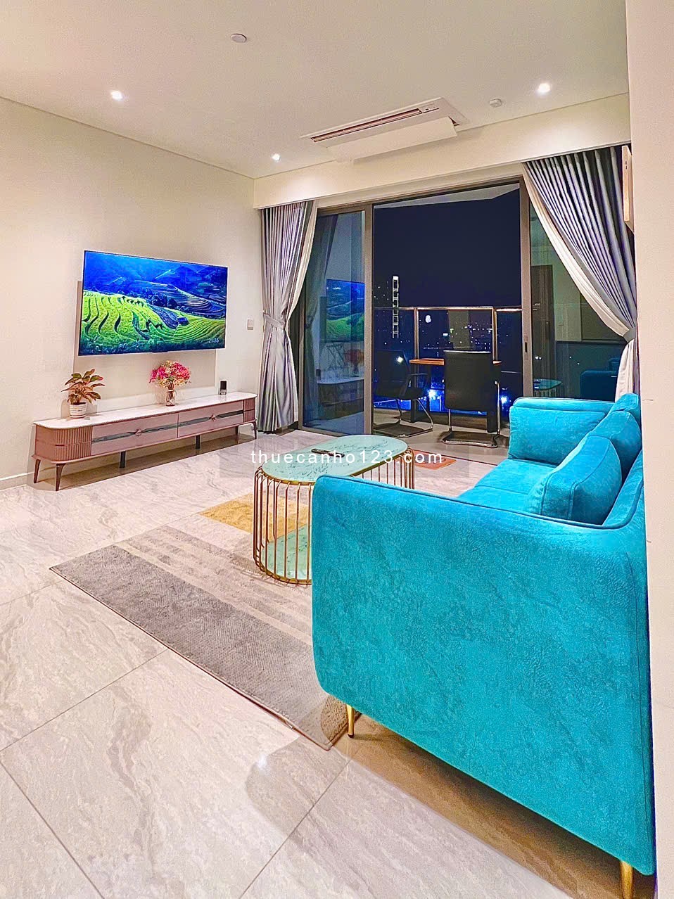 Cho thuê căn hộ 2PN Metropole Thủ Thiêm full nội thất cao cấp, view sông, Cầu Bason ... siêu đep