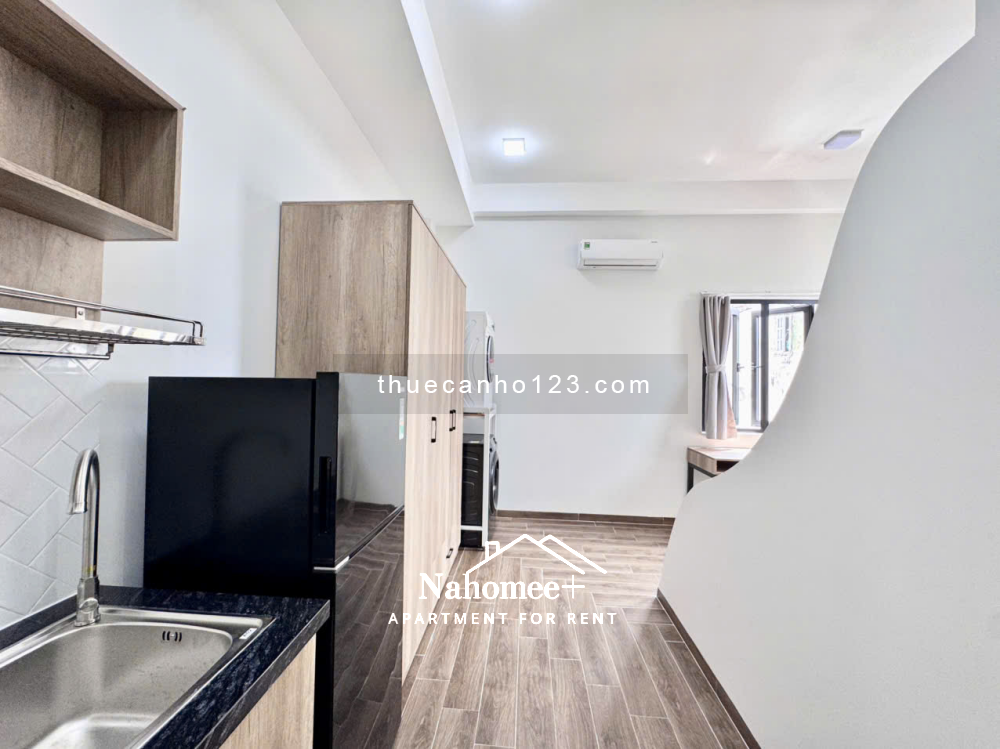 Căn hộ ban công / cửa sổ thoáng, giặt sấy riêng ngay trung tâm - Cầu Thị Nghè - XVNT - Bình Thạnh