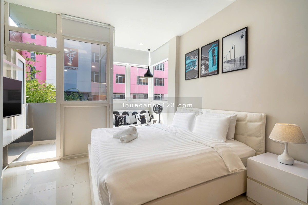 Căn hộ balcon/ cửa sổ thoáng, 35m² ngay công viên Tao Đàn, Bùi Viện - Tôn Thất Tùng - Q1