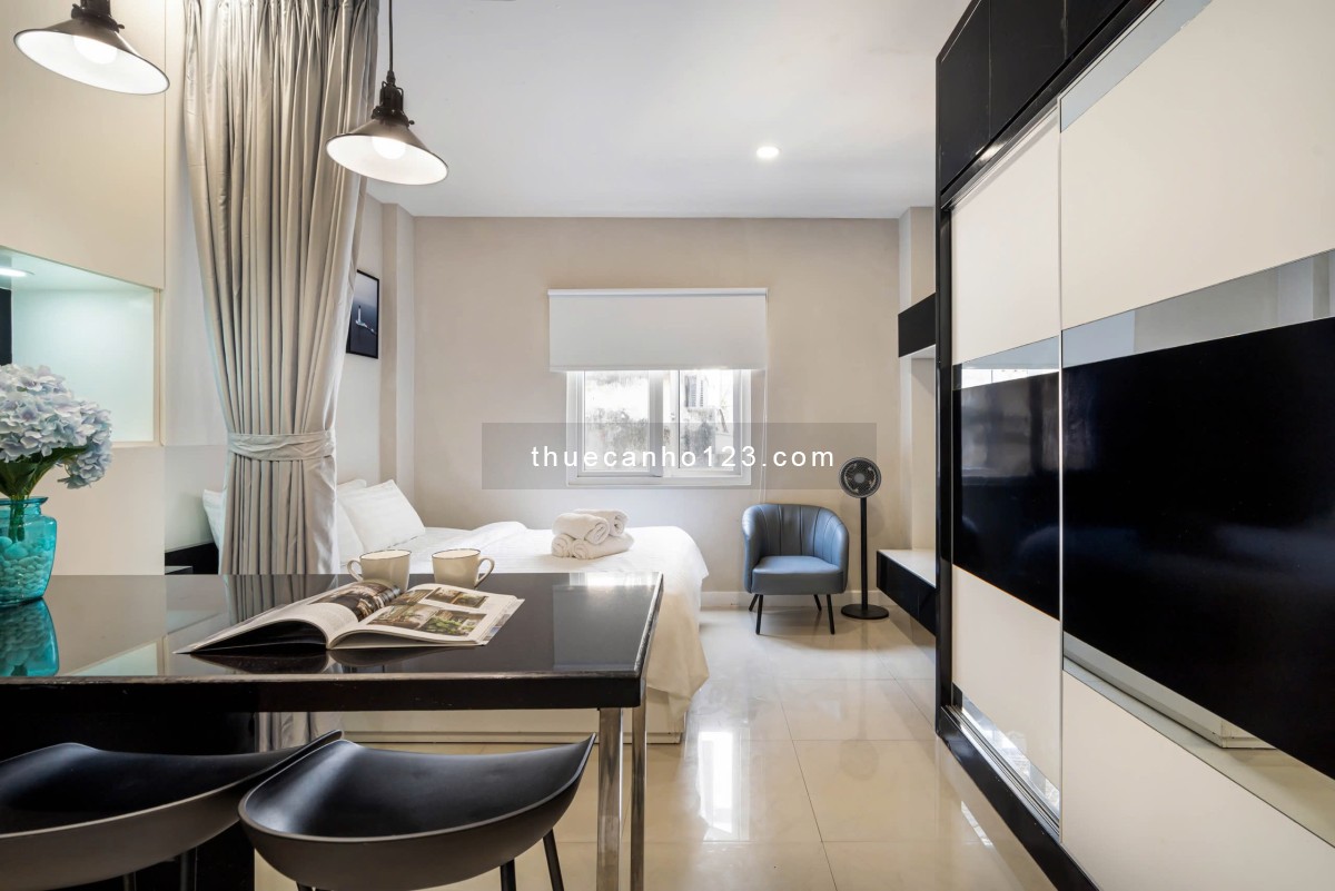 Căn hộ balcon/ cửa sổ thoáng, 35m² ngay công viên Tao Đàn, Bùi Viện - Tôn Thất Tùng - Q1