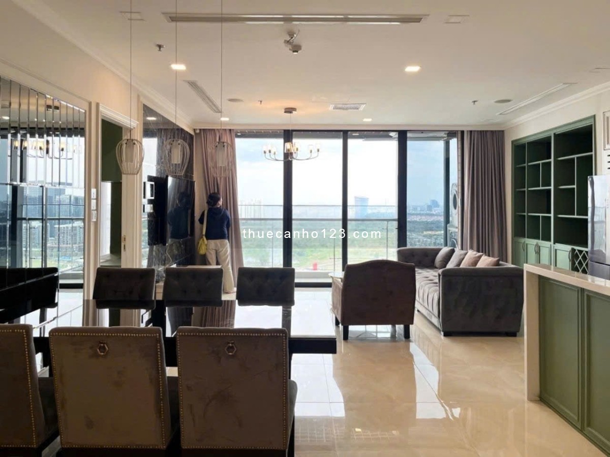 [Giá sốc] Cho thuê căn 3 phòng ngủ sang đẹp - NTCC view sông Bitexco cực đẹp tại Vinhomes Bason