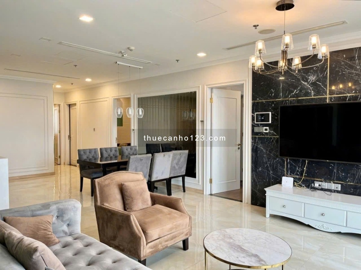 [Giá sốc] Cho thuê căn 3 phòng ngủ sang đẹp - NTCC view sông Bitexco cực đẹp tại Vinhomes Bason