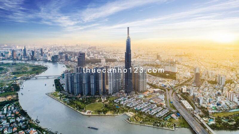 English Below - Cho thuê Căn hộ 4PN có 2 ban công rộng Full NT tại Vinhomes Central Park